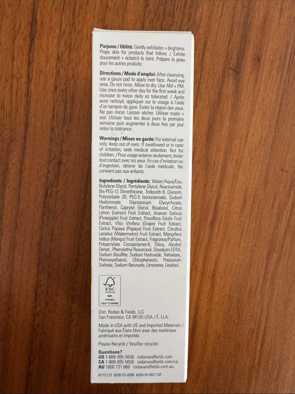 New Rodan + Fields REVERSE Step 2 Intensive Brightening Toner 4.2oz NEW SEALED